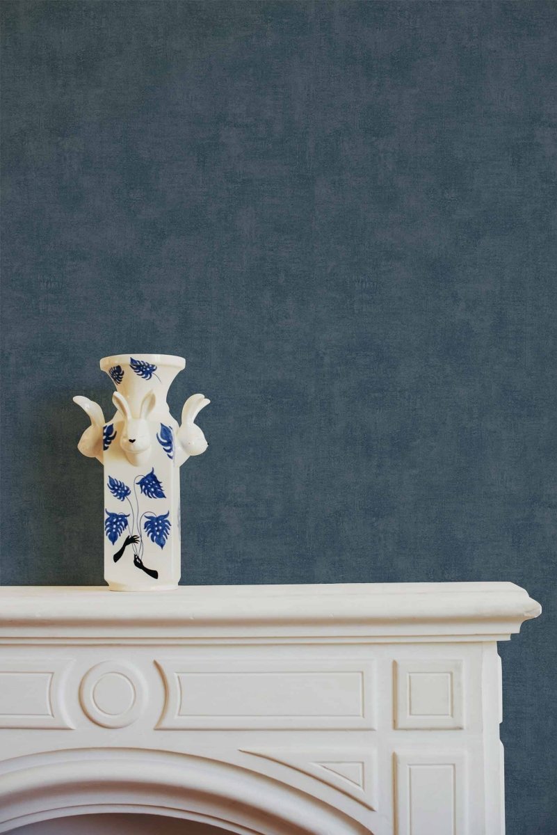 Coordonné Palette Raphia Outremer behang B00049 - LAB COLOUR THE WORLD