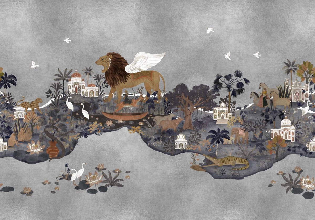 Coordonné Panchatantra Behang D00460 - LAB COLOUR THE WORLD