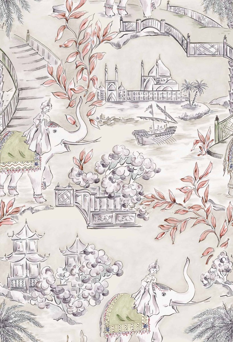 Coordonné Petra, Ybarra & Serret for Coordonné Nabateo behang YSP0301 - LAB COLOUR THE WORLD