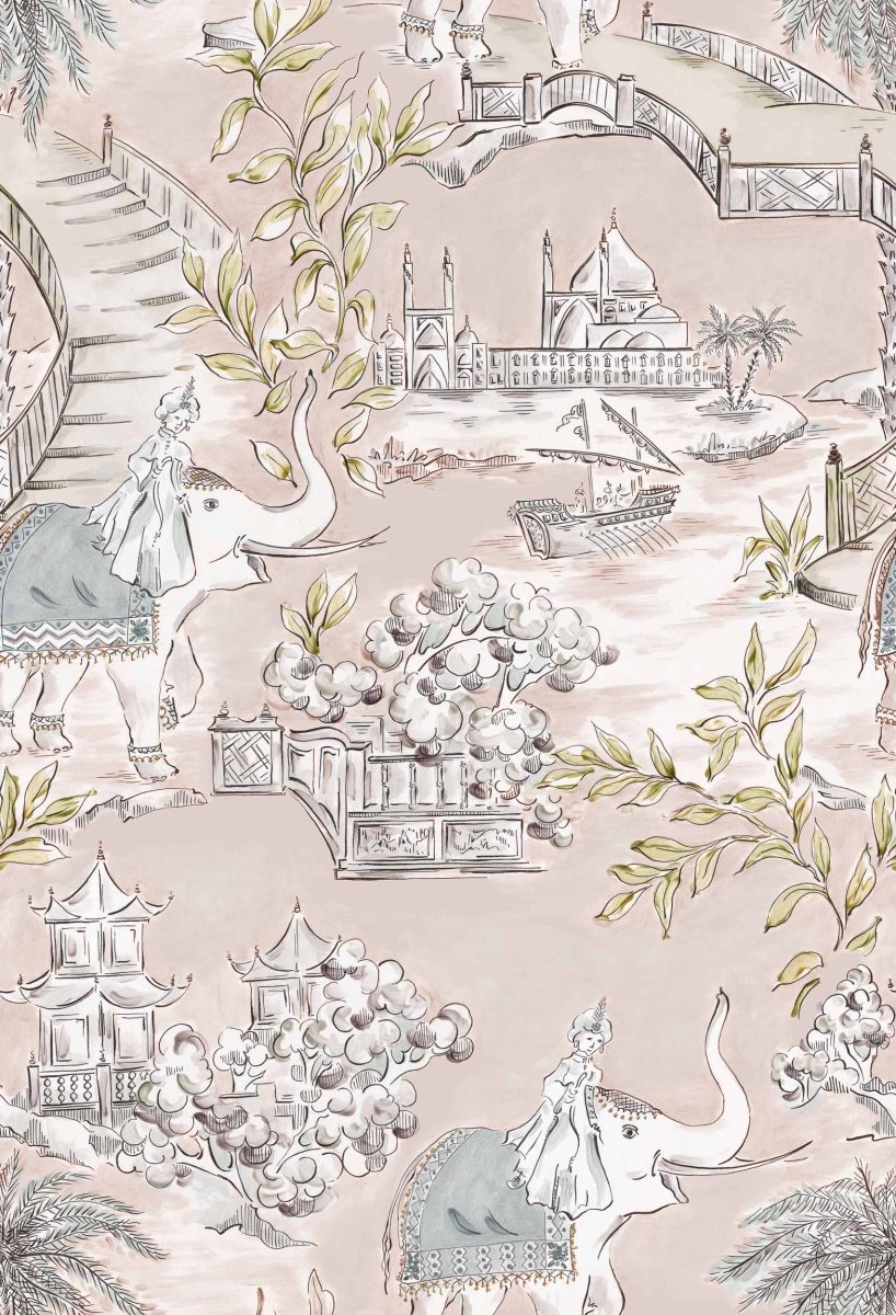 Coordonné Petra, Ybarra & Serret for Coordonné Nabateo behang YSP0302 - LAB COLOUR THE WORLD
