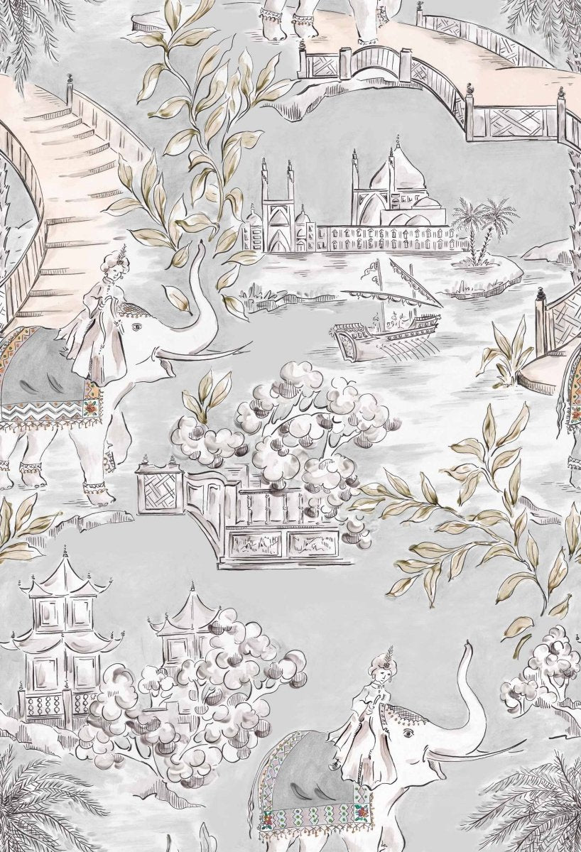 Coordonné Petra, Ybarra & Serret for Coordonné Nabateo behang YSP0303 - LAB COLOUR THE WORLD