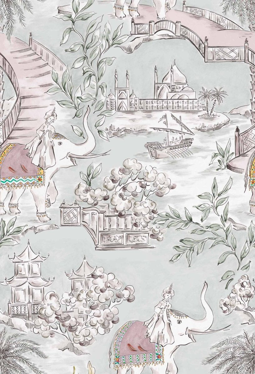 Coordonné Petra, Ybarra & Serret for Coordonné Nabateo behang YSP0304 - LAB COLOUR THE WORLD