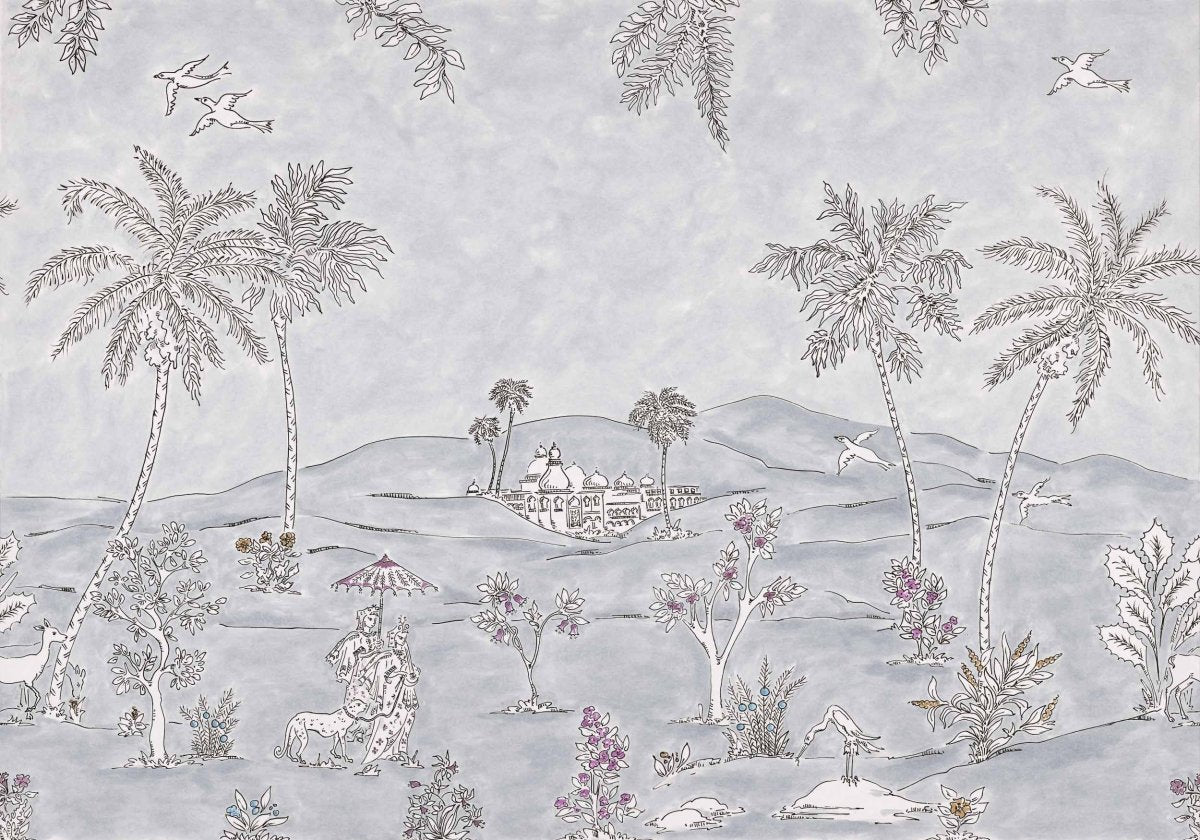 Coordonné Petra, Ybarra & Serret for Coordonné Wadi Rum behang YSP0328 - LAB COLOUR THE WORLD