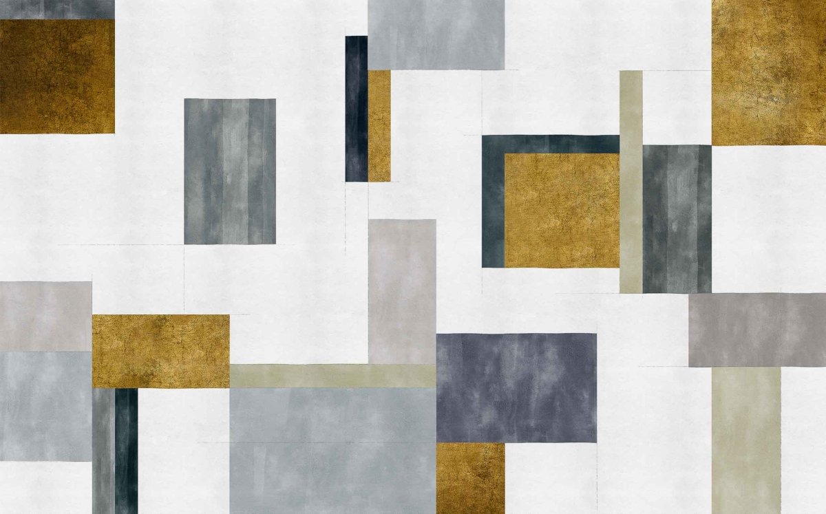 Coordonné Random Archist Color Study Gold behang 9000502 - LAB COLOUR THE WORLD