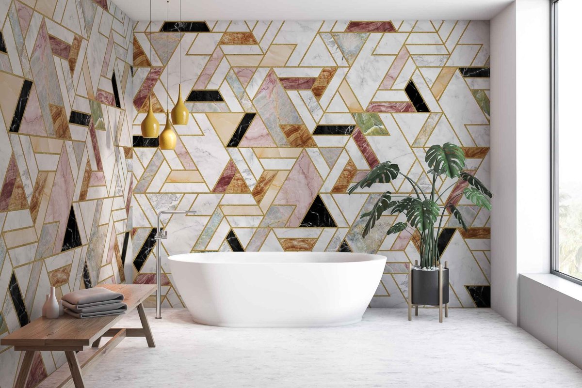 Coordonné Random Archist Malla Coralina behang 9000090 - LAB COLOUR THE WORLD