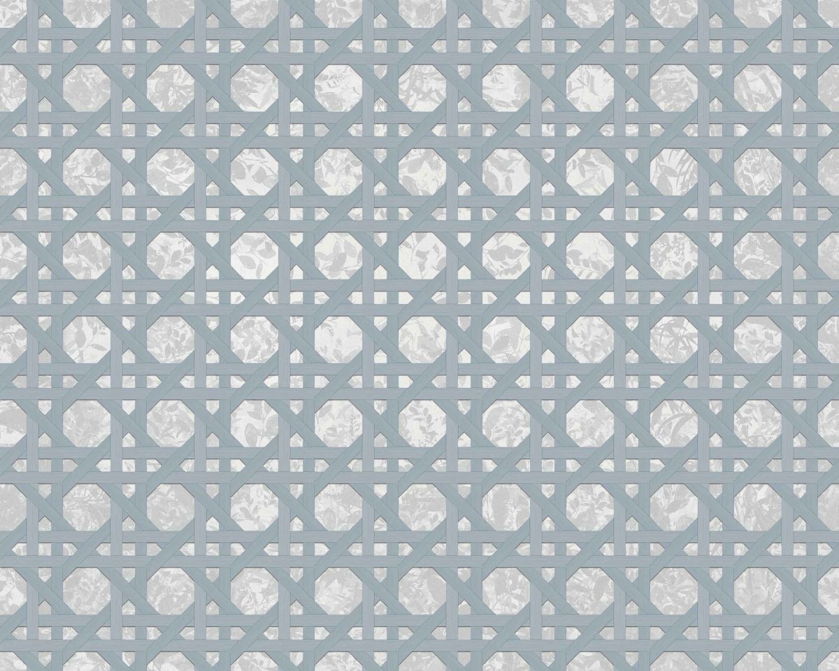 Coordonné Random Archist Ratán Blue behang 9000302 - LAB COLOUR THE WORLD