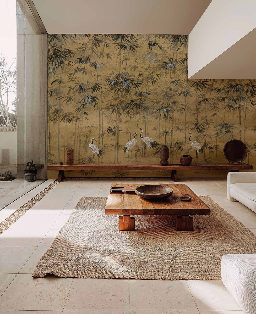 Coordonné Random Chinoiseries Garzas behang 7900001 - LAB COLOUR THE WORLD