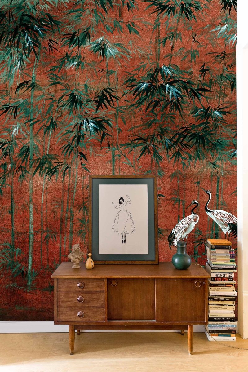 Coordonné Random Chinoiseries Garzas behang 7900004 - LAB COLOUR THE WORLD