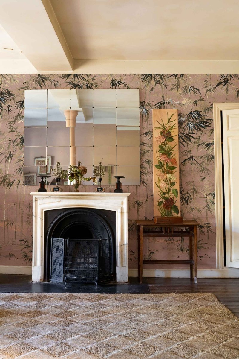 Coordonné Random Chinoiseries Garzas Rose behang 7900002 - LAB COLOUR THE WORLD