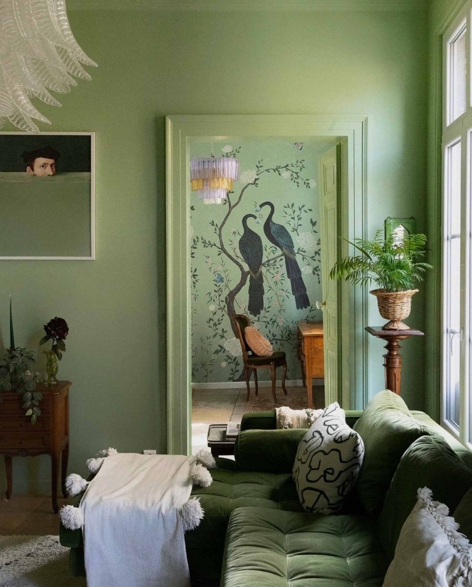 Coordonné Random Chinoiseries II Edo Mint 6600090 - LAB COLOUR THE WORLD