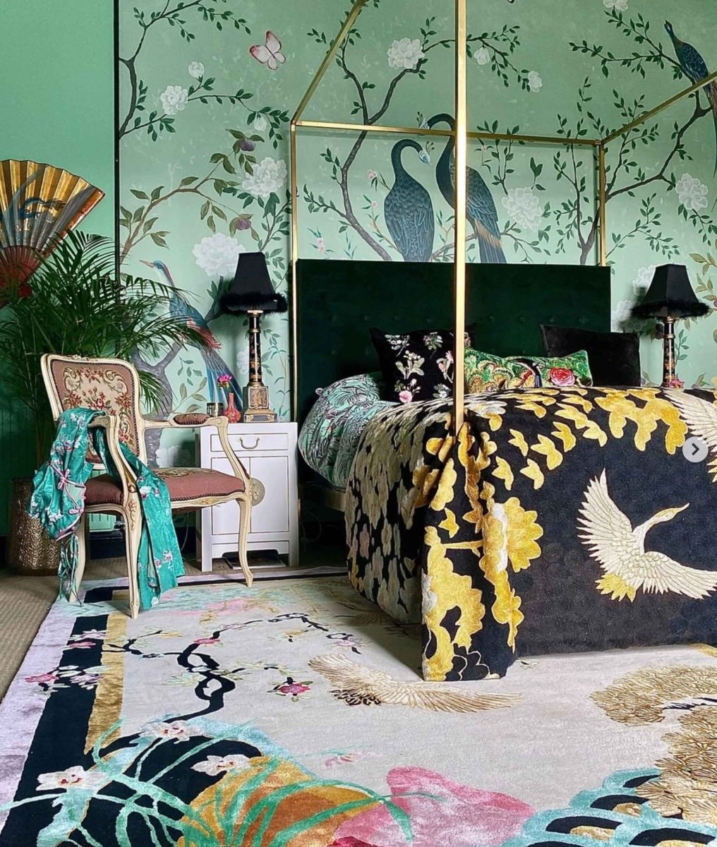 Coordonné Random Chinoiseries II Edo Mint 6600090 - LAB COLOUR THE WORLD