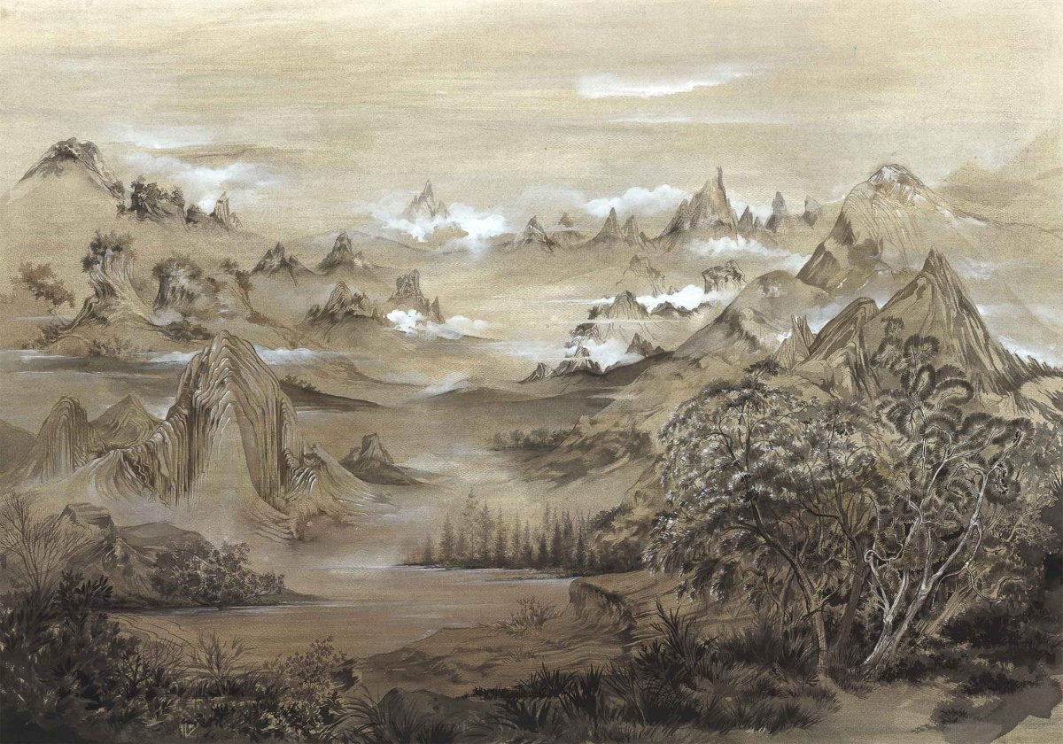 Coordonné Random Chinoiseries Kami behang 7900020 - LAB COLOUR THE WORLD