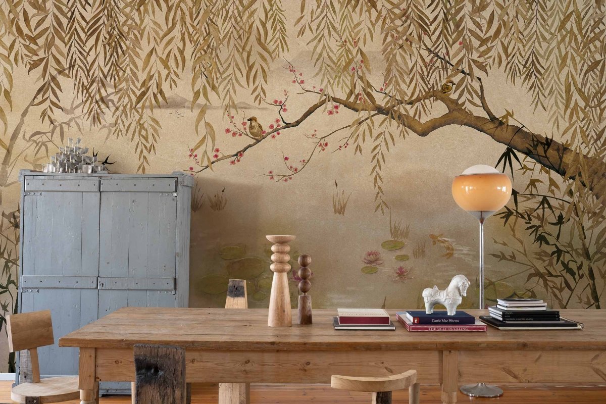 Coordonné Random Chinoiseries Lotus Clow behang 7900041 - LAB COLOUR THE WORLD