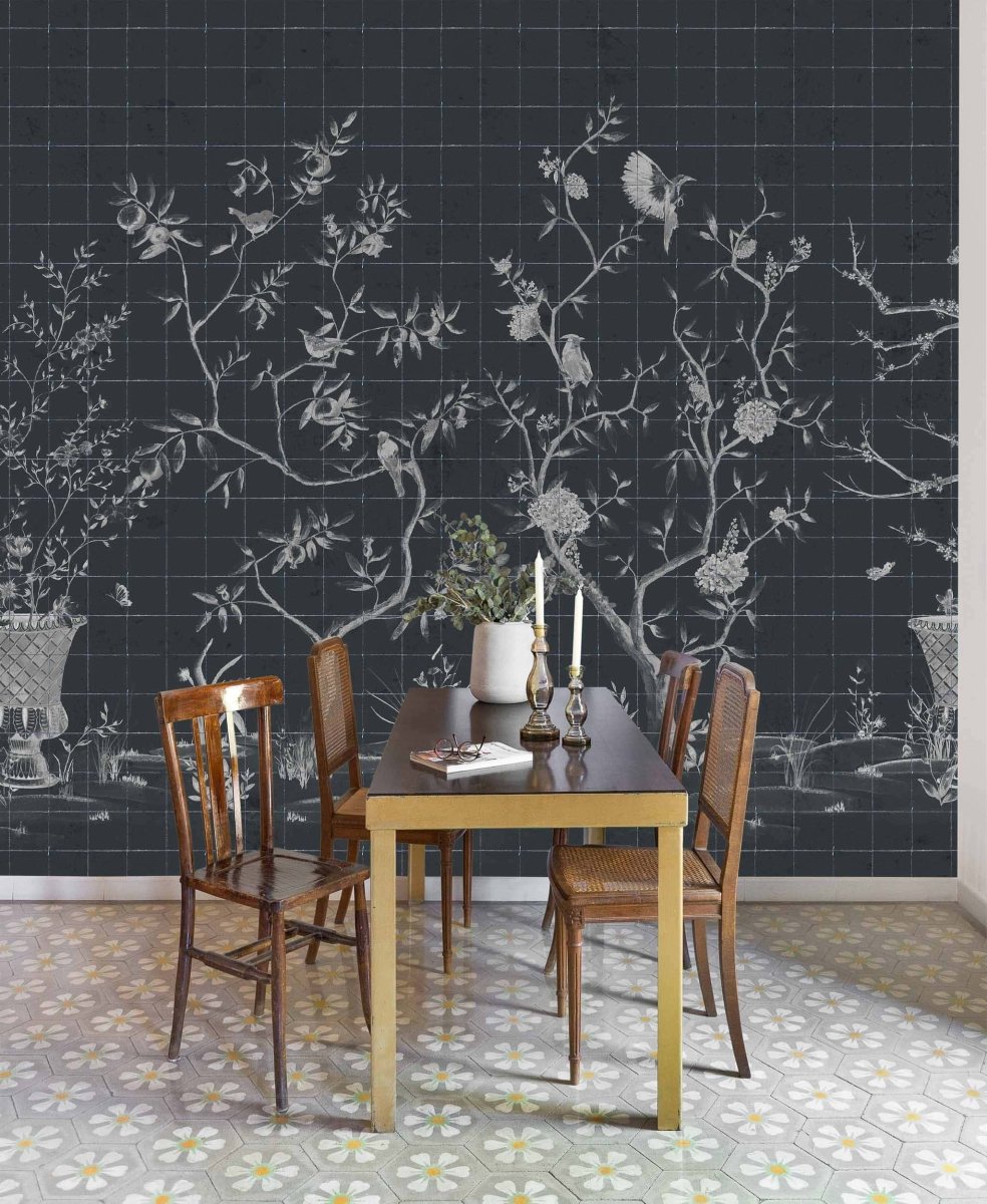 Coordonné Random Chinoiseries Meihua behang 7900052 - LAB COLOUR THE WORLD