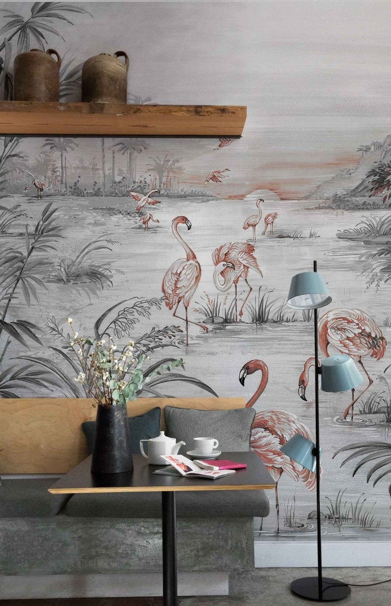 Coordonné Random Chinoiseries Roseus Chia behang 7900133 - LAB COLOUR THE WORLD