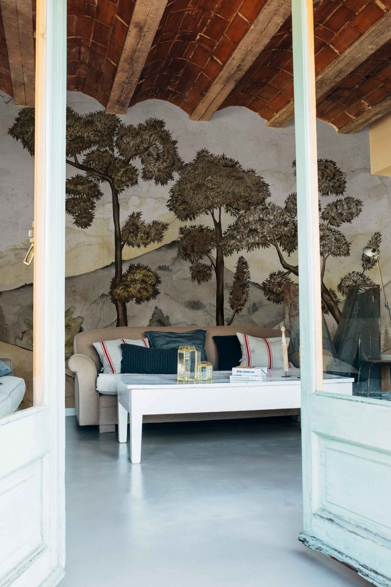 Coordonné Random Chinoiseries Taklamakán Chia behang 7900060 - LAB COLOUR THE WORLD