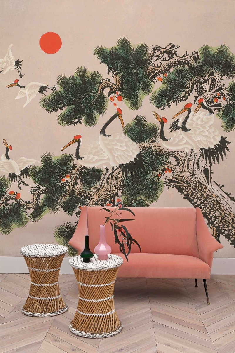 Coordonné Random Chinoiseries Ukiyo behang 7900072 - LAB COLOUR THE WORLD