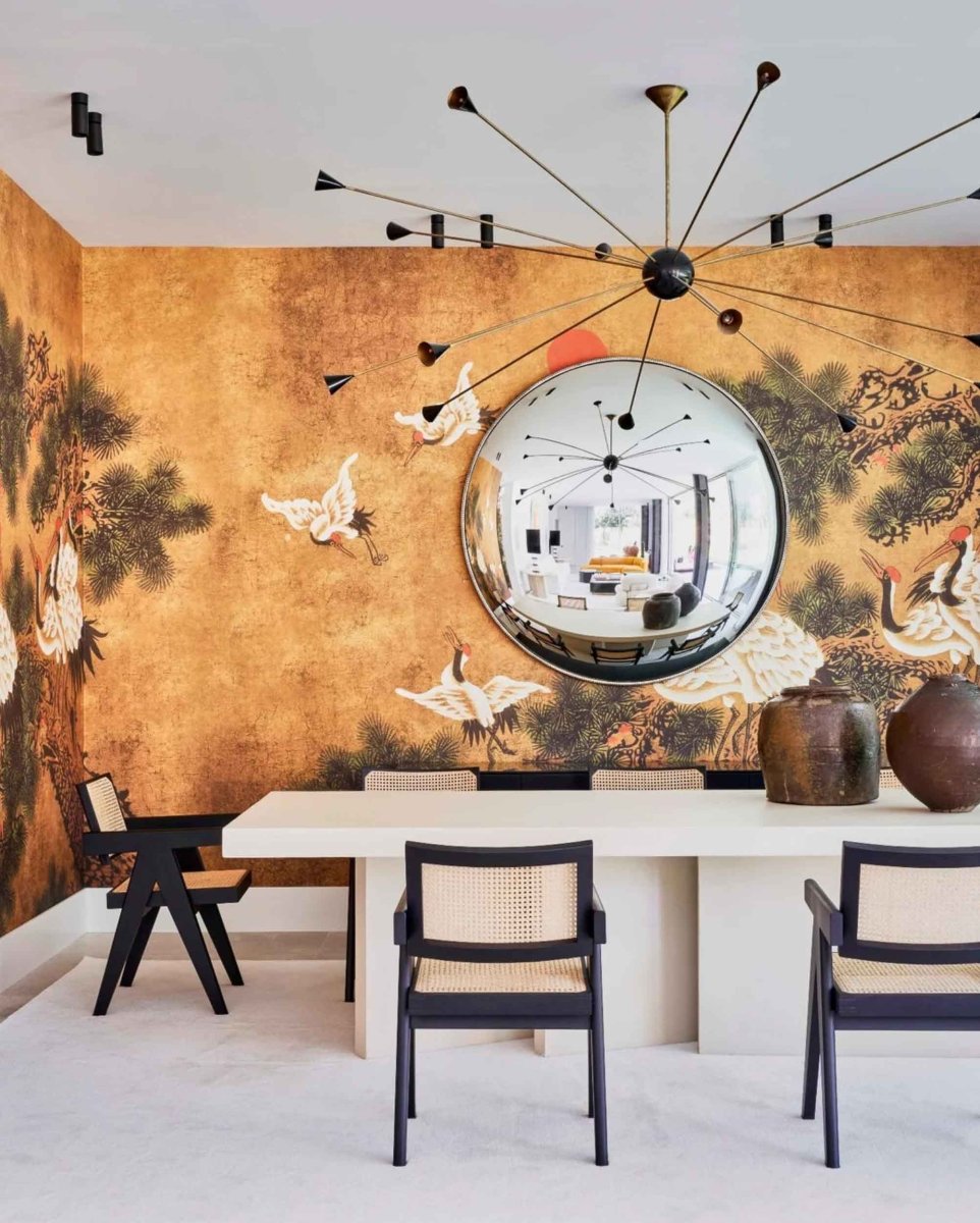 Coordonné Random Chinoiseries Ukiyo Chai behang 7900073 - LAB COLOUR THE WORLD