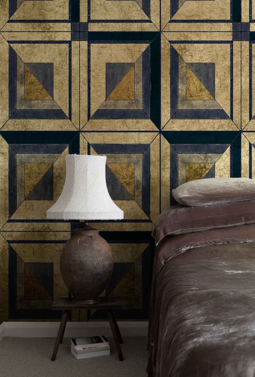 Coordonné Random Metallics Empire Gold behang 9601000 - LAB COLOUR THE WORLD