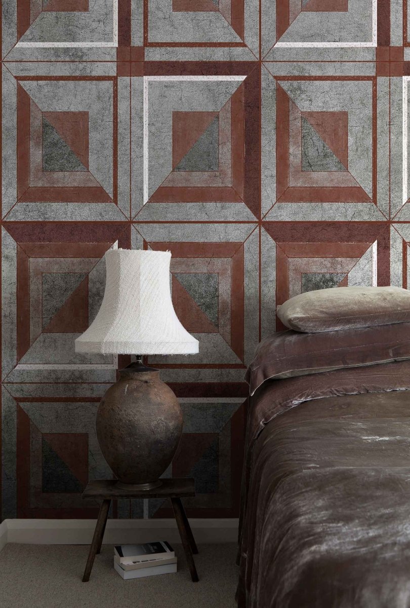 Coordonné Random Metallics Empire Silver behang 9601001 - LAB COLOUR THE WORLD