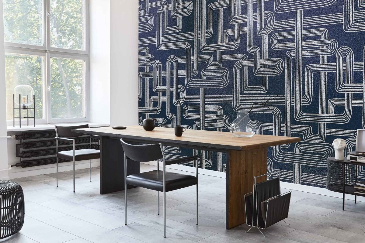 Coordonné Random Metallics Gatsby Silver behang 9600802 - LAB COLOUR THE WORLD