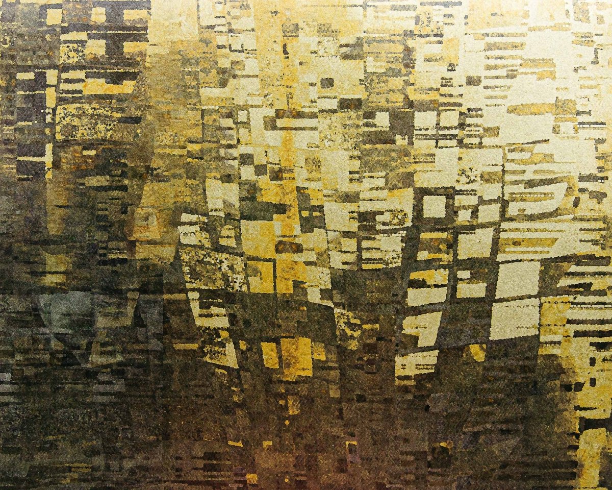 Coordonné Random Metallics Gustave Gold behang 9600300 - LAB COLOUR THE WORLD