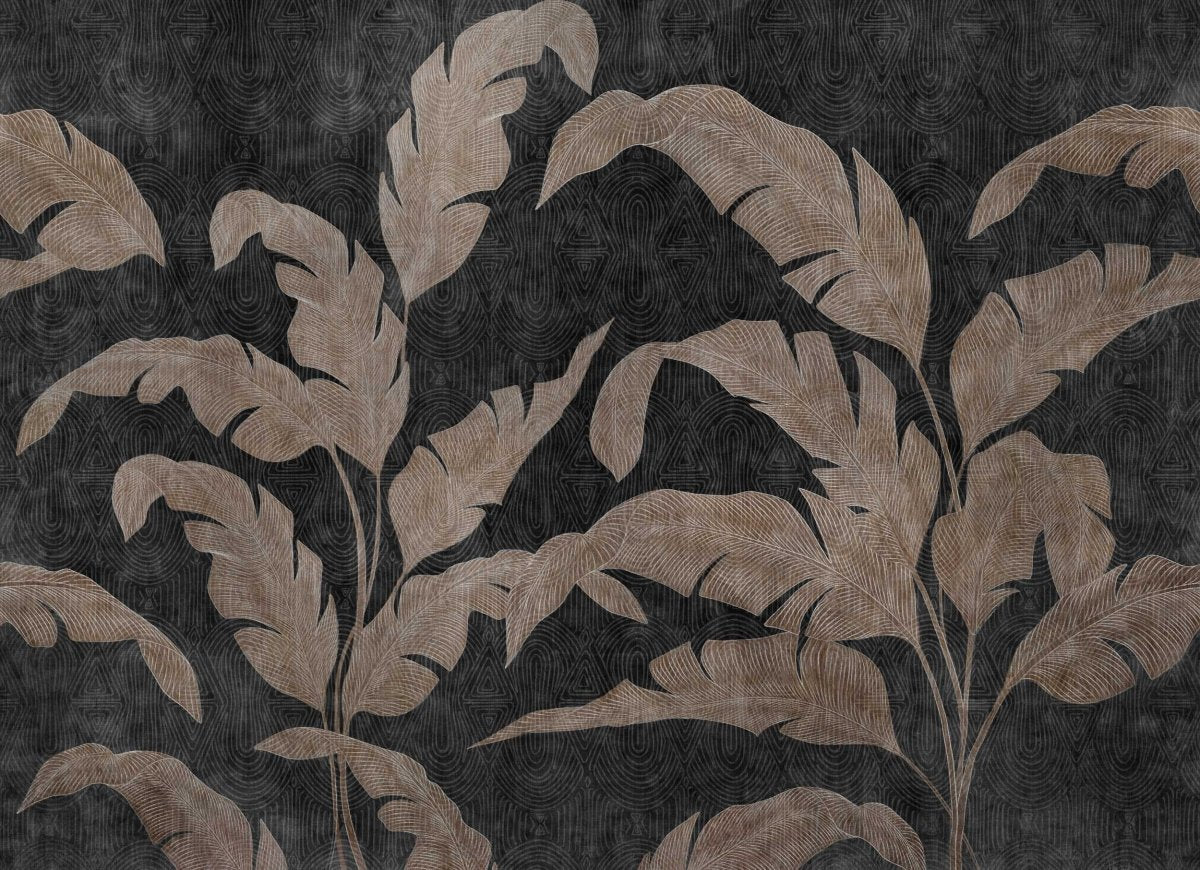 Coordonné Random Metallics II Leaves Shadow behang B00831 - LAB COLOUR THE WORLD