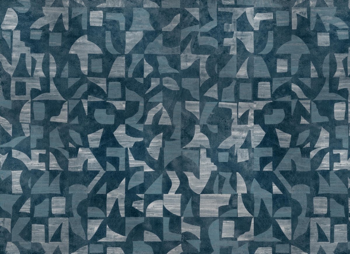 Coordonné Random Metallics II Woodblock behang B00806 - LAB COLOUR THE WORLD