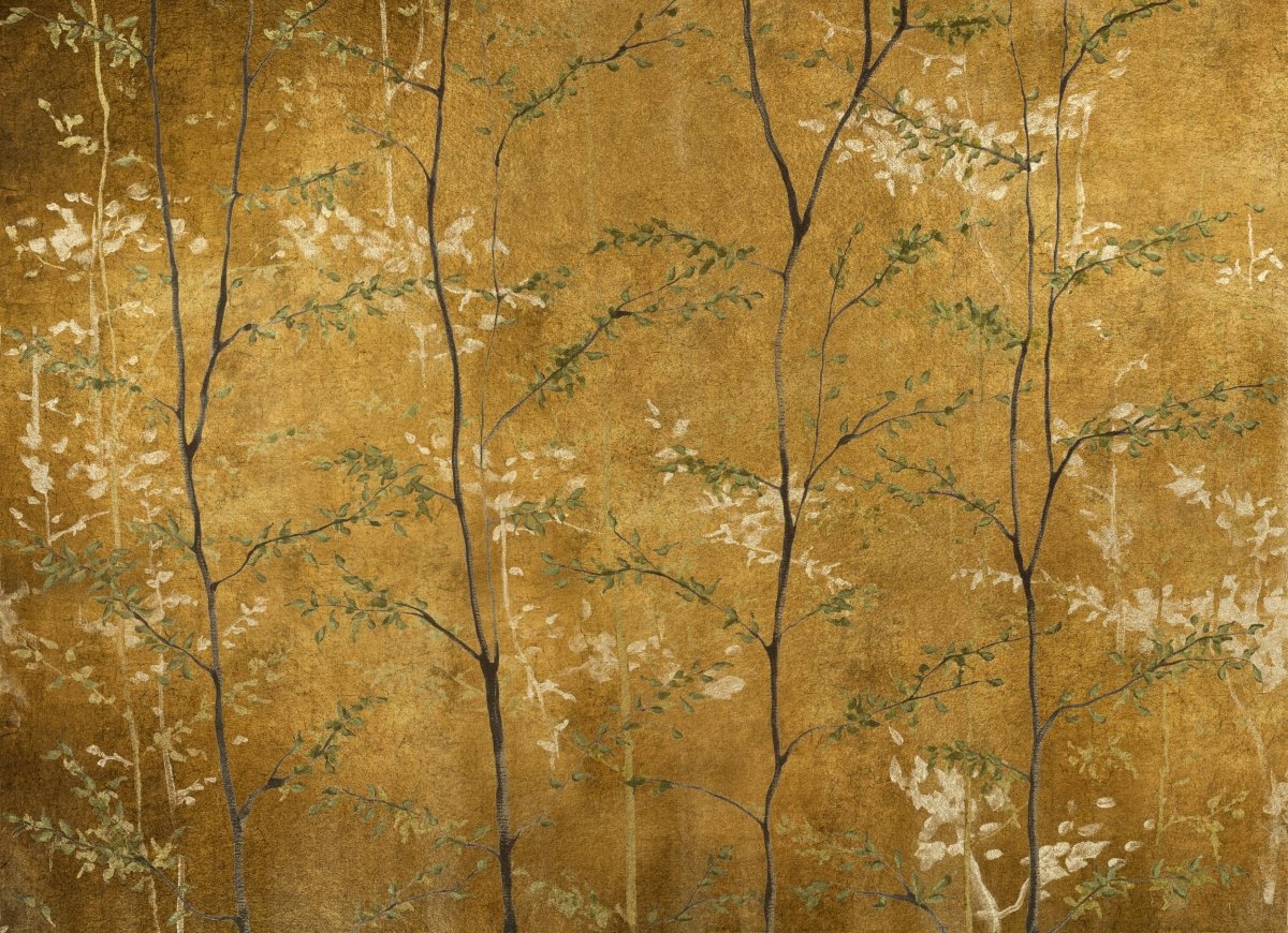 Coordonné Random Metallics II Woods Extra Gold behang B00826 - LAB COLOUR THE WORLD