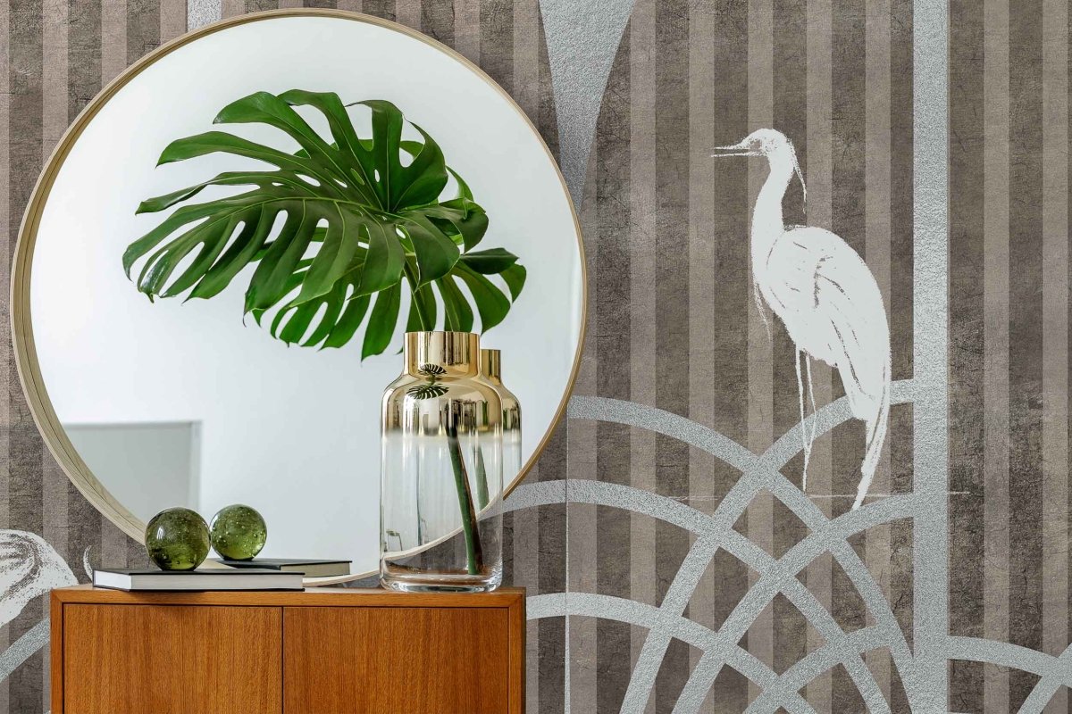 Coordonné Random Metallics Tassel Silver behang 9600051 - LAB COLOUR THE WORLD