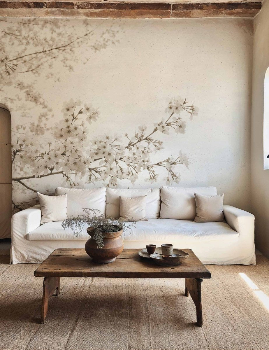 Coordonné Random Papers Blossom almond tree behang 6500305 - LAB COLOUR THE WORLD