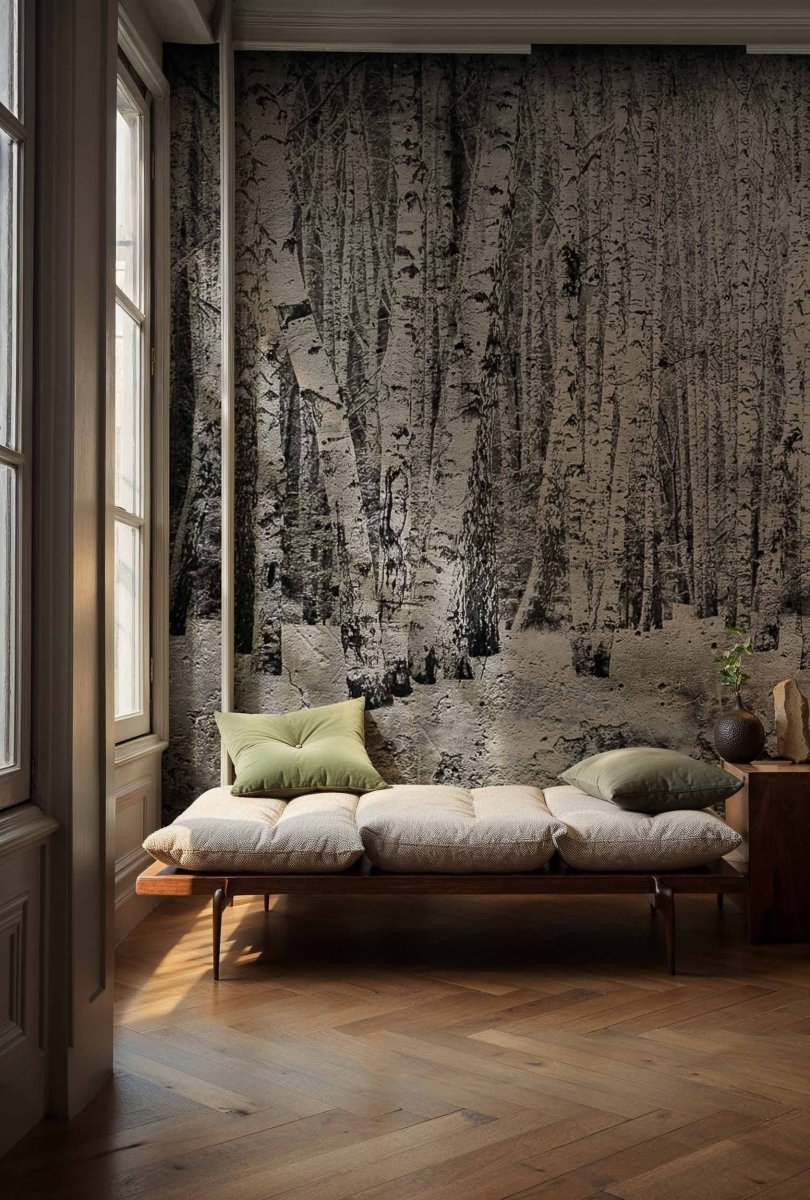 Coordonné Random Papers Broken forest behang 6500201 - LAB COLOUR THE WORLD