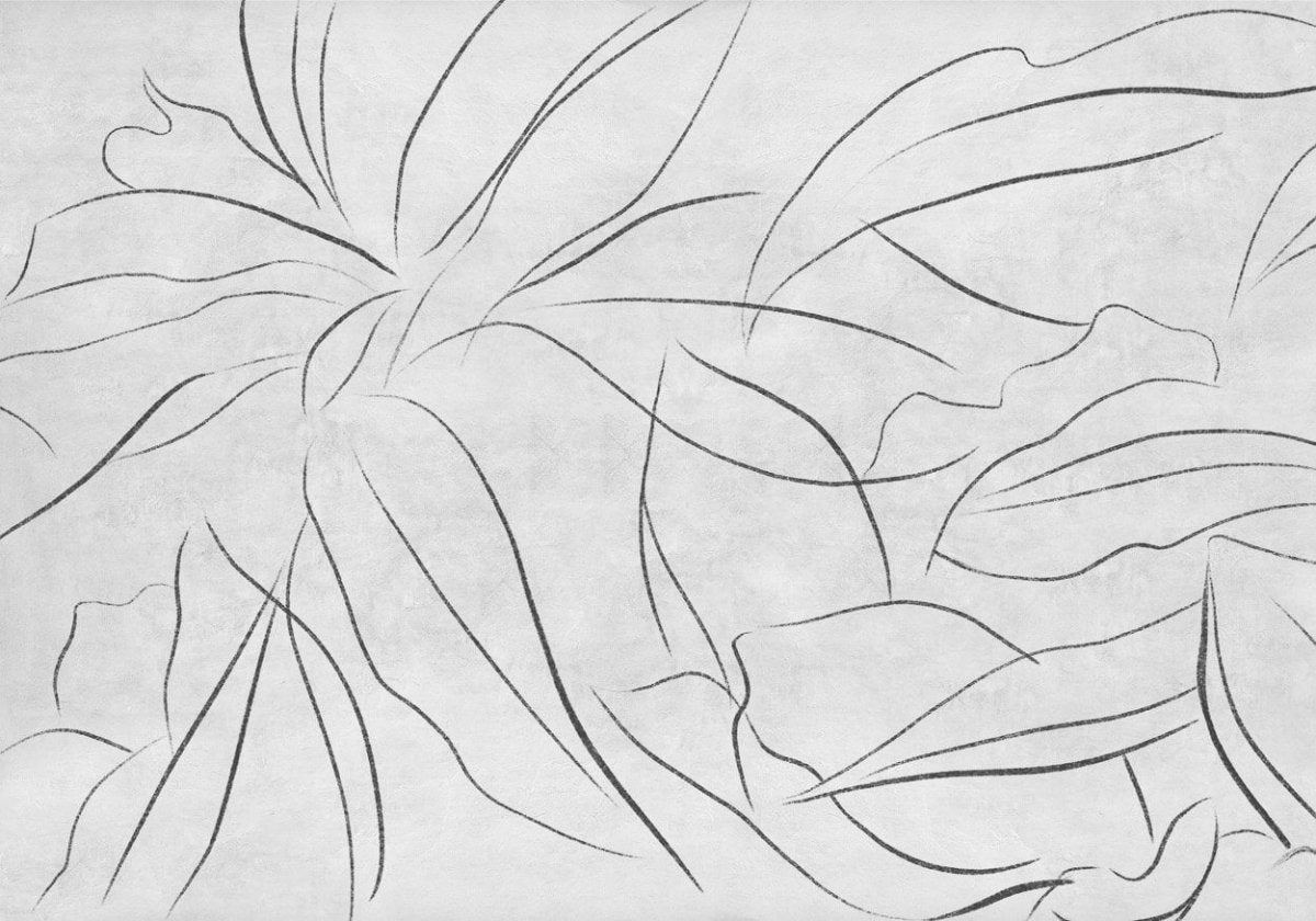 Coordonné Random Papers II Abstract Flora behang 6800406 - LAB COLOUR THE WORLD
