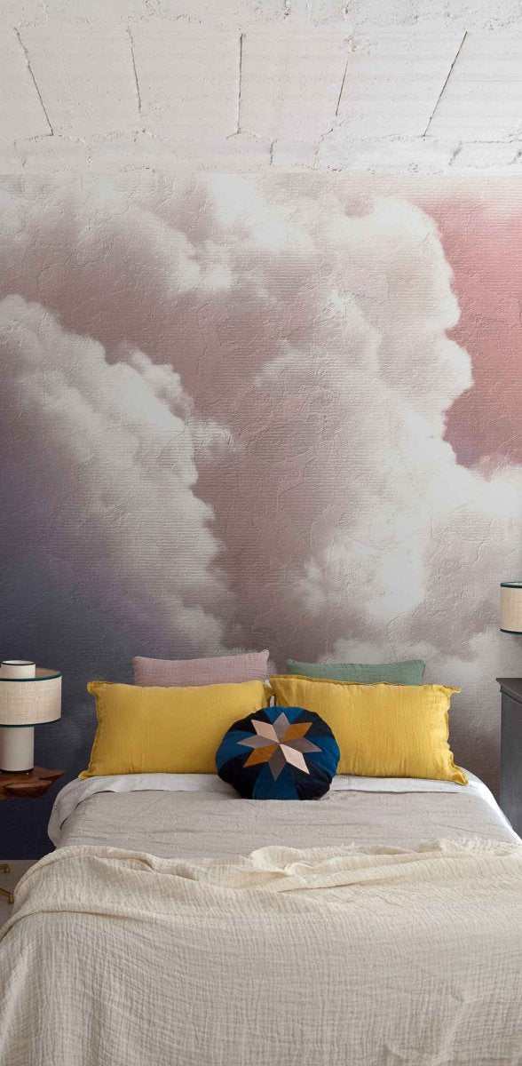 Coordonné Random Papers II Clouds behang 6800703 - LAB COLOUR THE WORLD