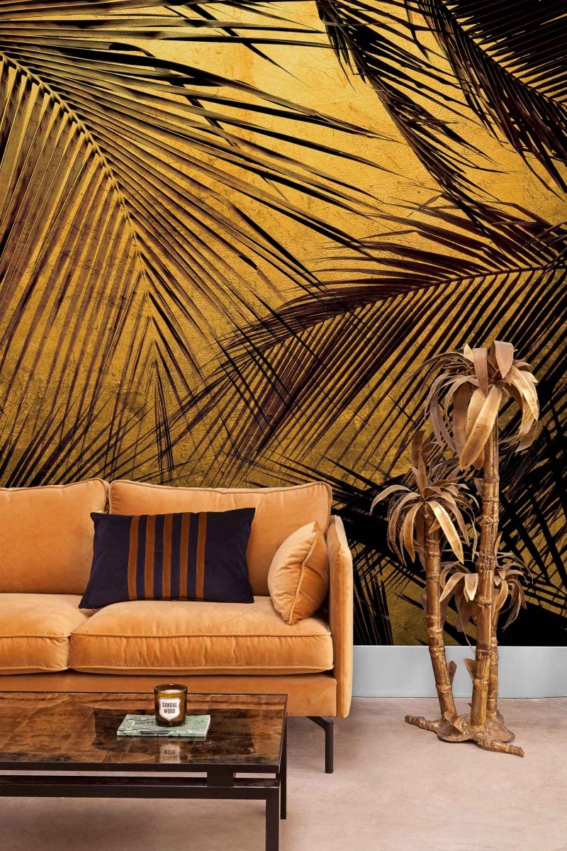 Coordonné Random Papers II Palms behang 6800401 - LAB COLOUR THE WORLD