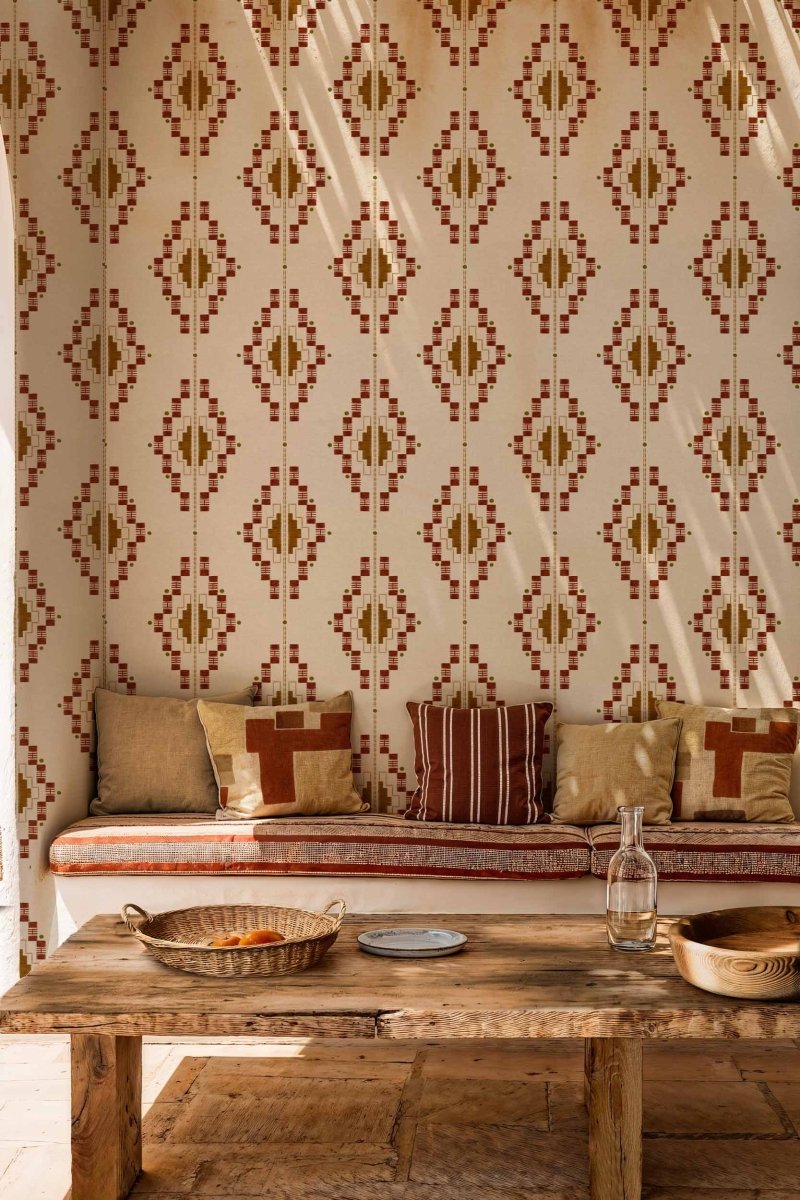 Coordonné Sarape Andes behang C00026 - LAB COLOUR THE WORLD