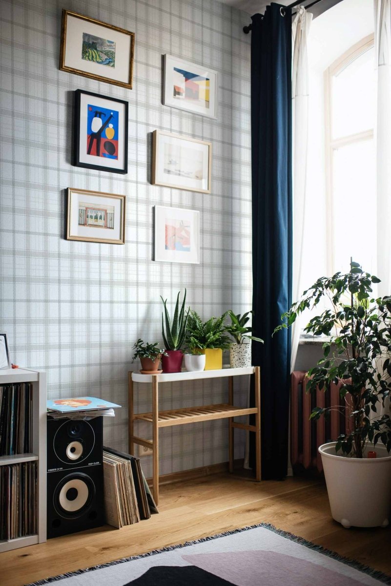 Coordonné Stripes & Checks Check 11,5 behang A00768 - LAB COLOUR THE WORLD