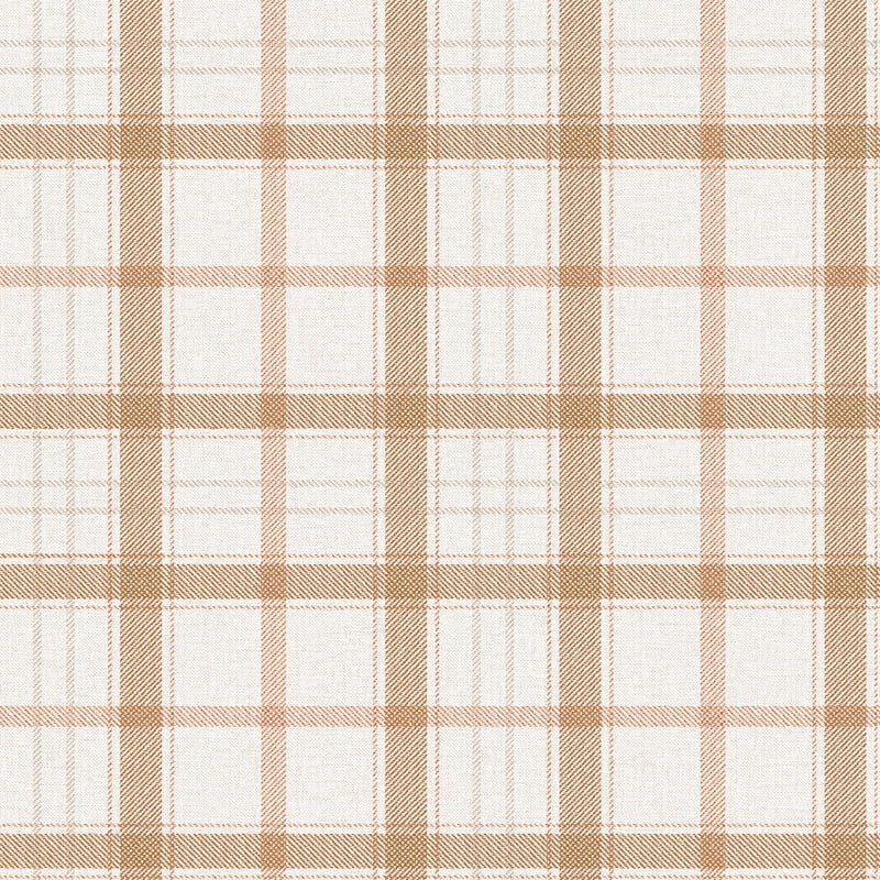 Coordonné Stripes & Checks Check 11,5 Curry behang A00766 - LAB COLOUR THE WORLD