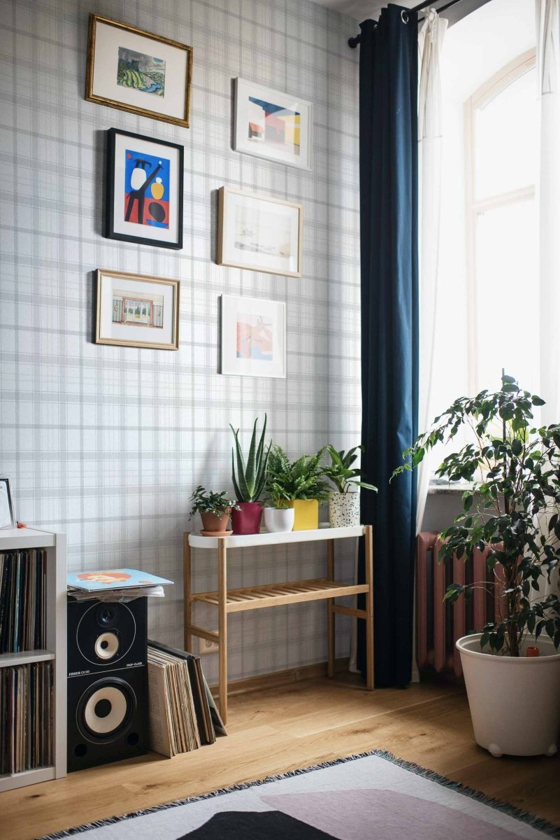 Coordonné Stripes & Checks Check 11,5 Mármol behang A00770 - LAB COLOUR THE WORLD