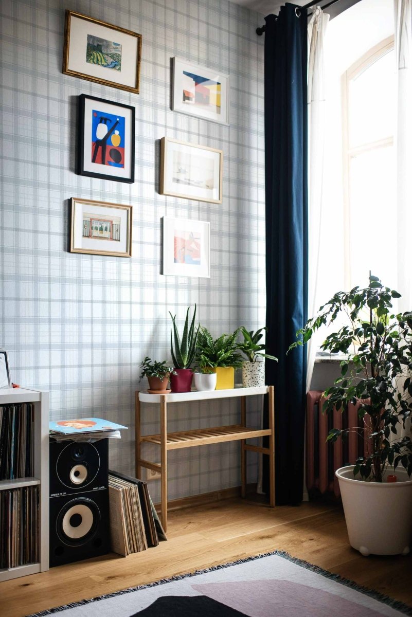 Coordonné Stripes & Checks Check 11,5 Príncipe behang A00765 - LAB COLOUR THE WORLD