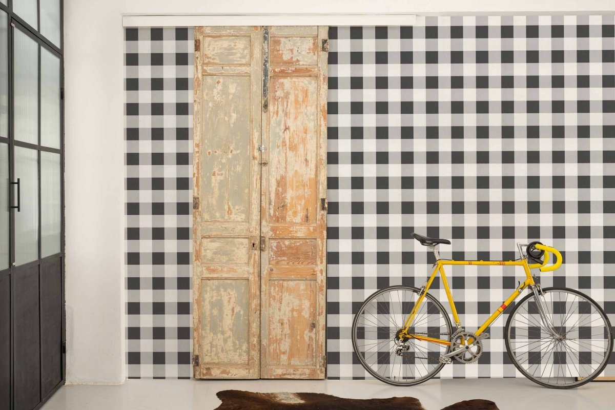 Coordonné Stripes & Checks Check 8 Tinta behang A00751 - LAB COLOUR THE WORLD