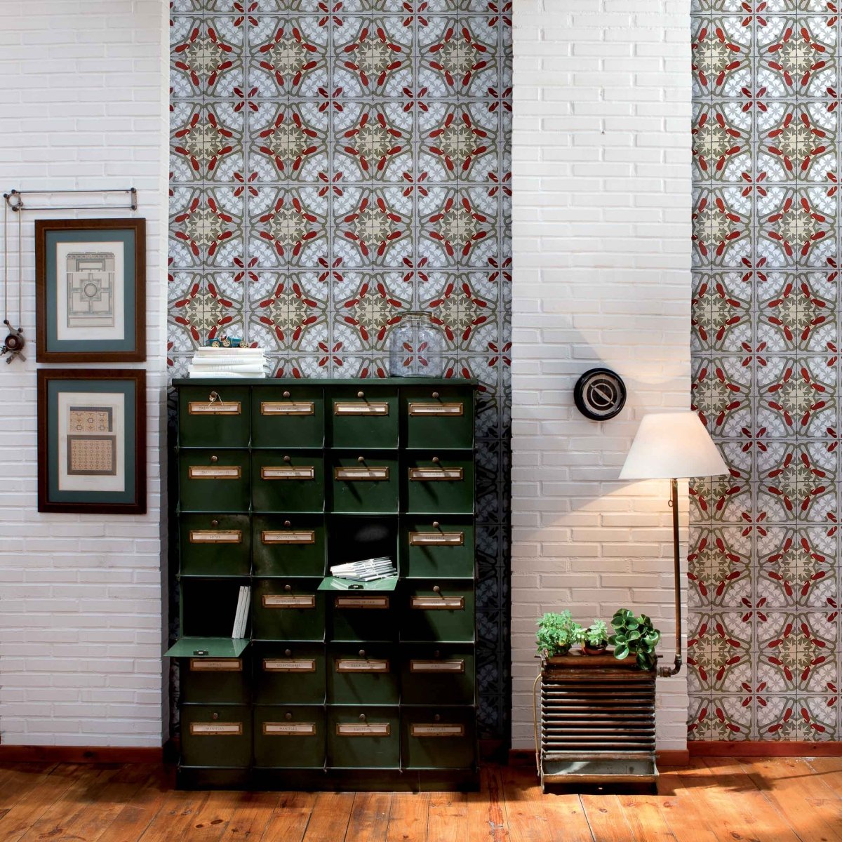 Coordonné Tiles Art behang 3000011 - LAB COLOUR THE WORLD