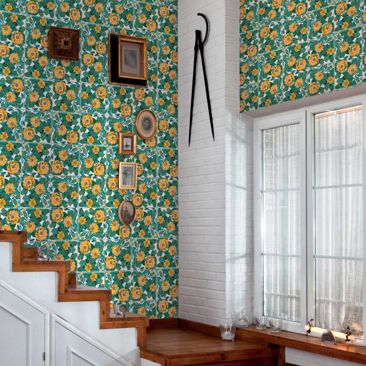Coordonné Tiles Daisy behang 3000022 - LAB COLOUR THE WORLD