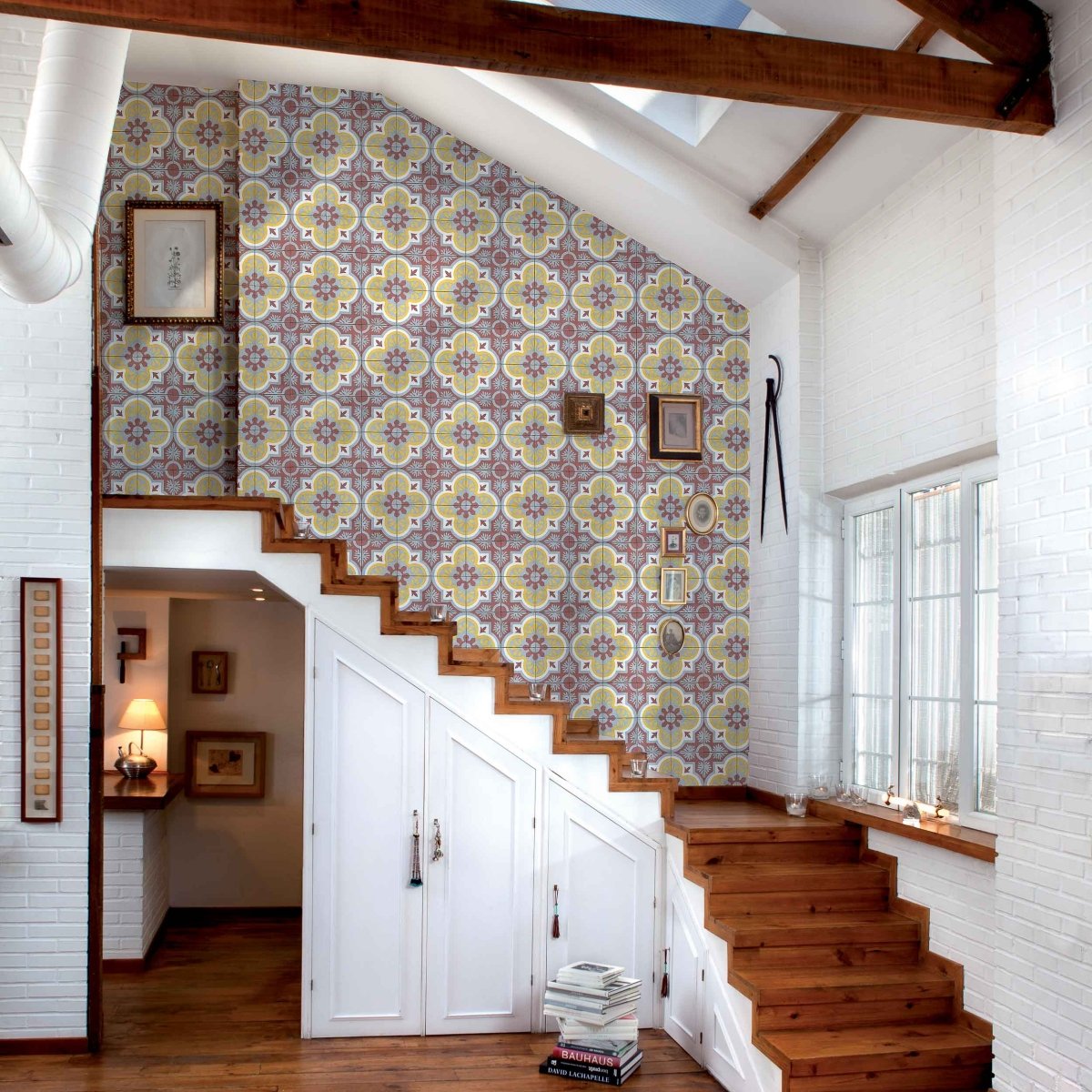 Coordonné Tiles Mandala behang 3000018 - LAB COLOUR THE WORLD