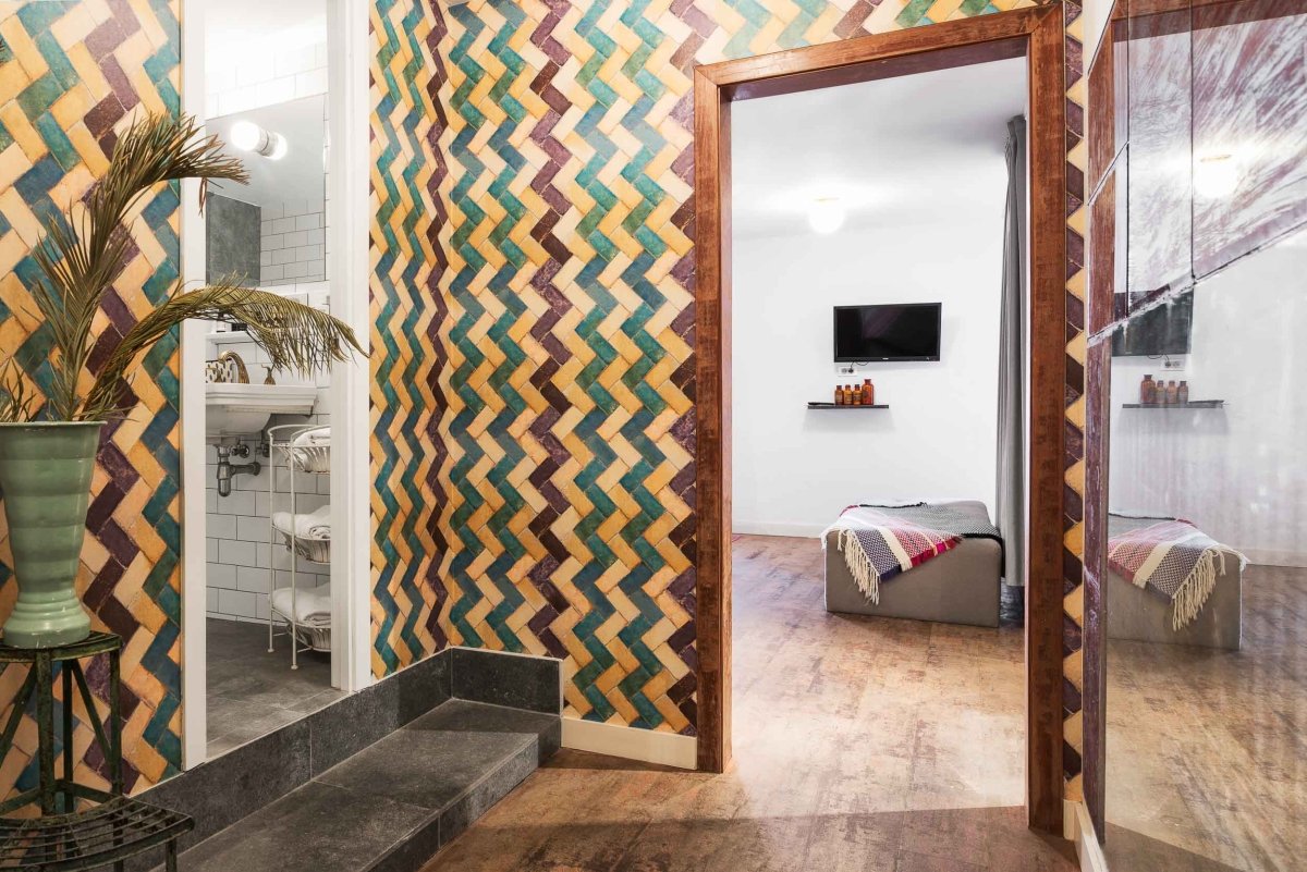 Coordonné Tiles Zig behang 3000037 - LAB COLOUR THE WORLD