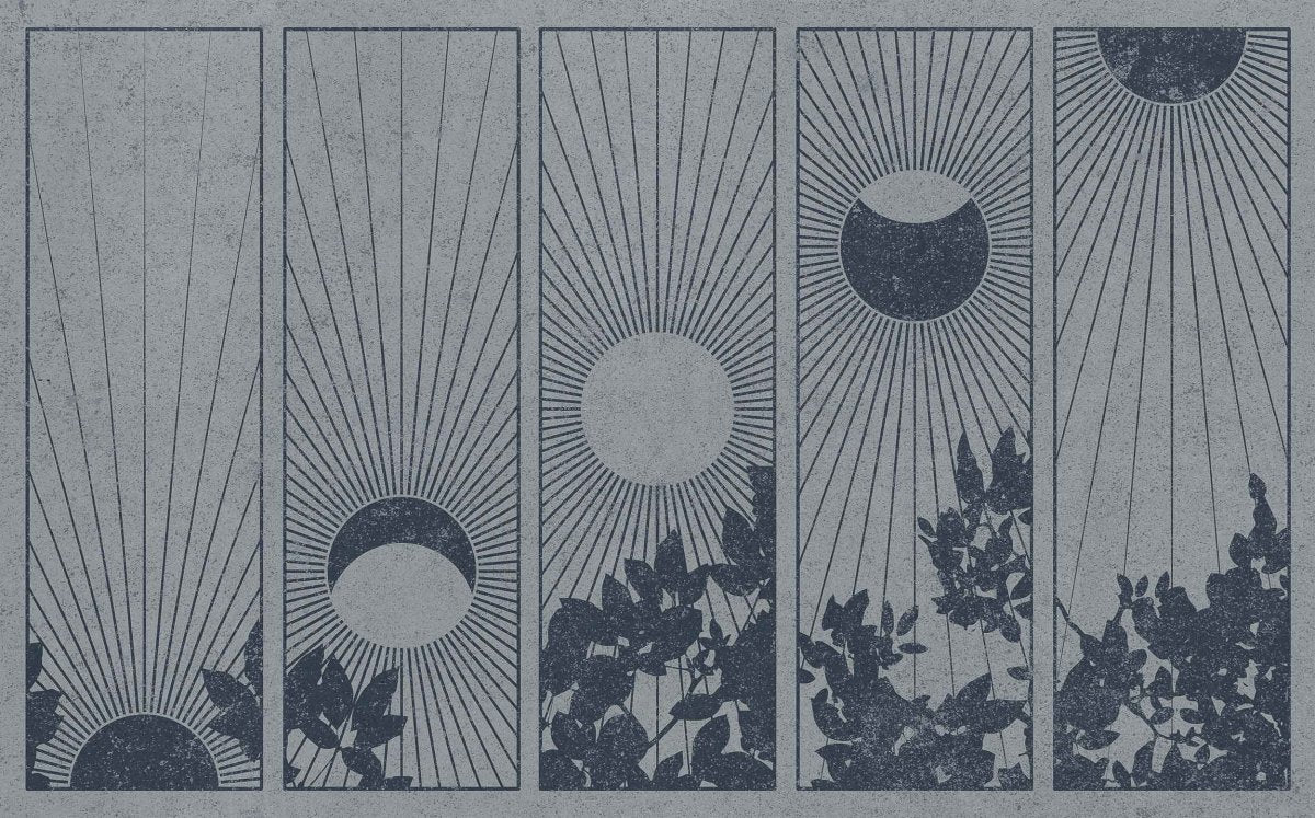 Coordonné Wander Da Lat Blue behang 9200103 - LAB COLOUR THE WORLD