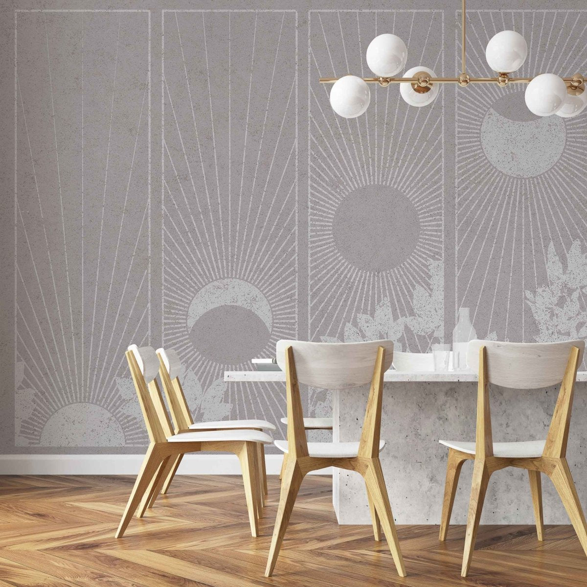 Coordonné Wander Da Lat Grey behang 9200102 - LAB COLOUR THE WORLD