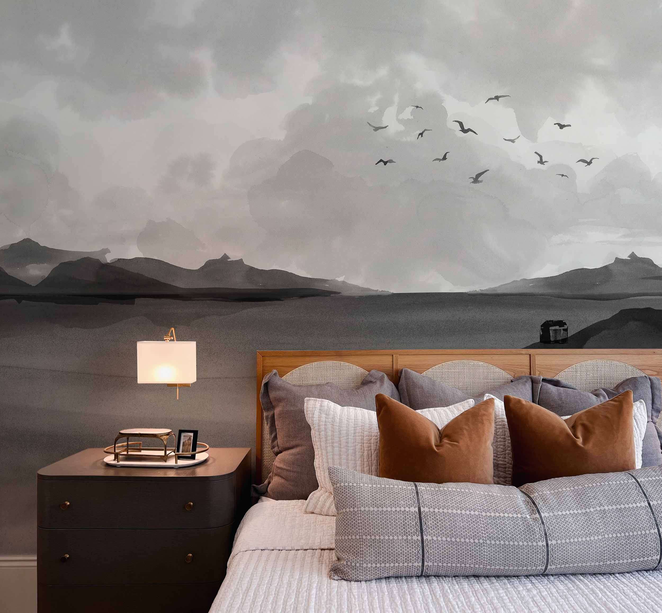 Coordonné Central Saint Martins – Rest Time Dungeness view behang A00934 sfeer afbeelding 1