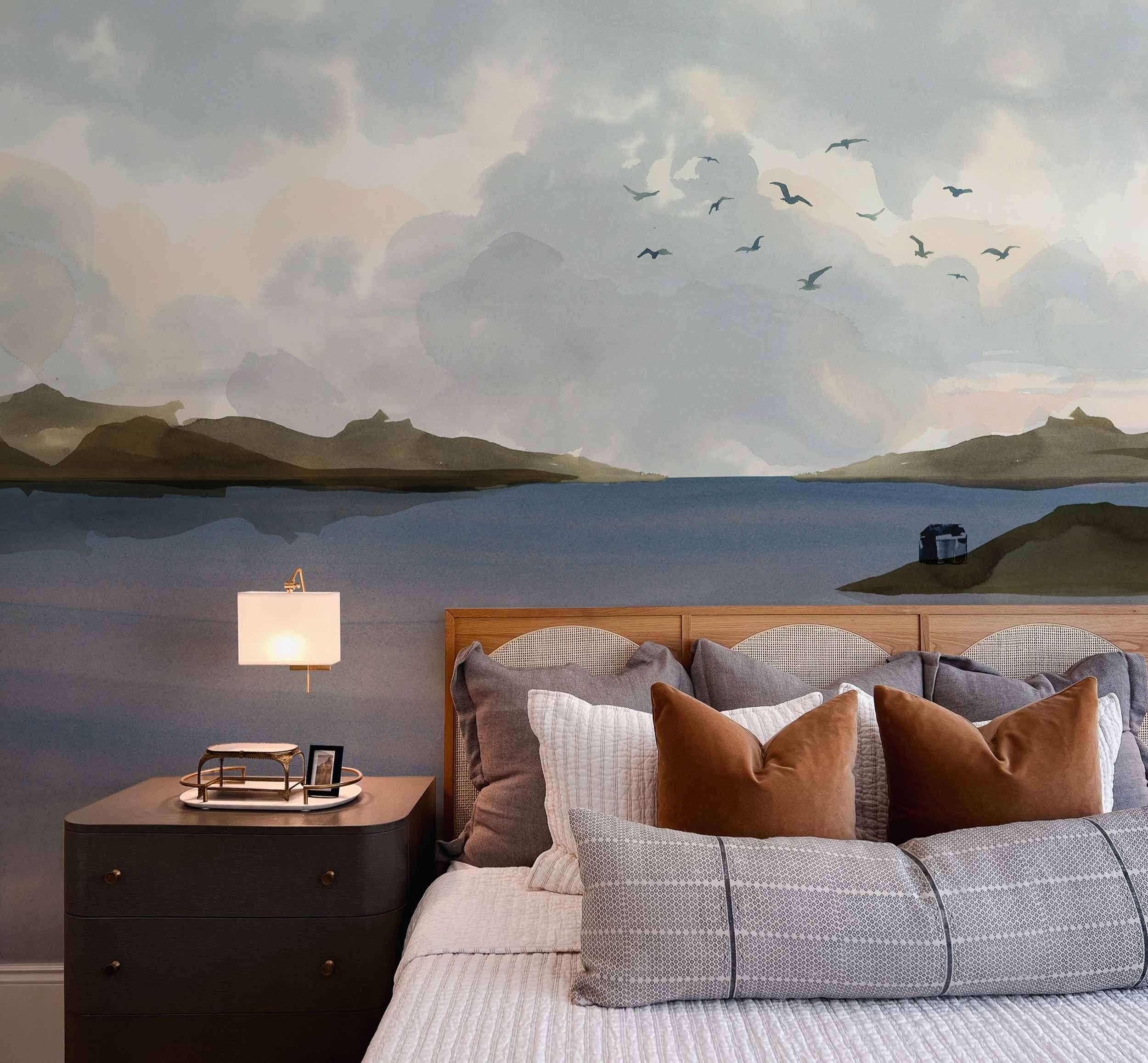 Coordonné Central Saint Martins – Rest Time Dungeness view behang A00931 sfeer afbeelding 2