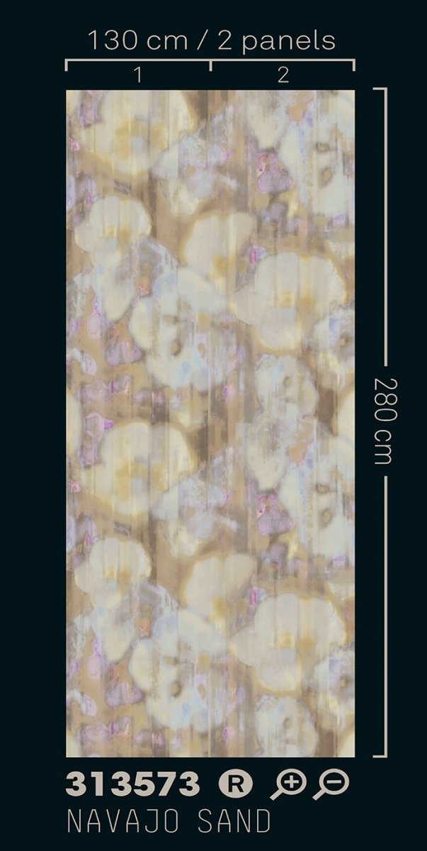 Eijffinger CANVAS behang 313573 - LAB COLOUR THE WORLD